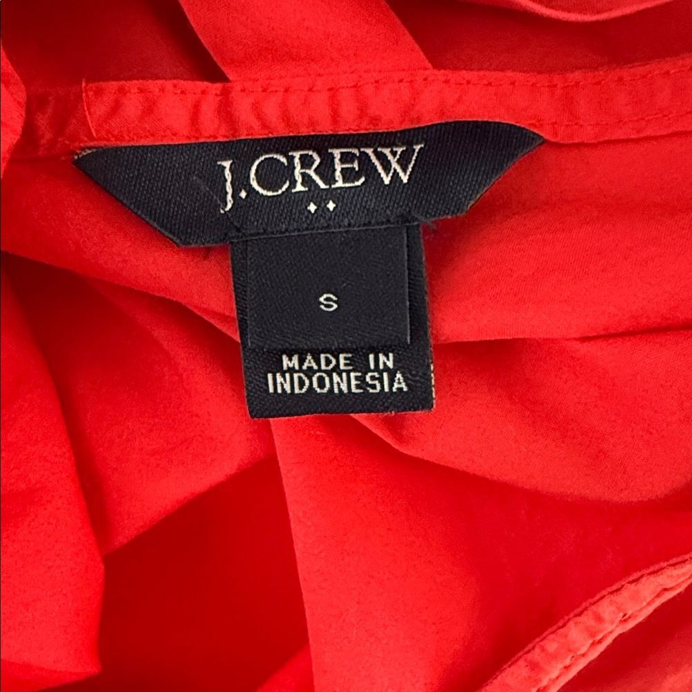 J. Crew Bow-back peplum tank top Size Small - Picture 5 of 6